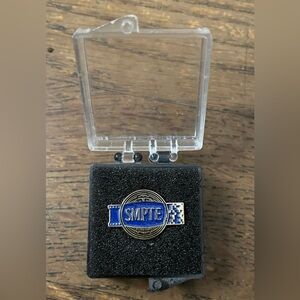 NWOT Vintage SMPTE Pin w/Box